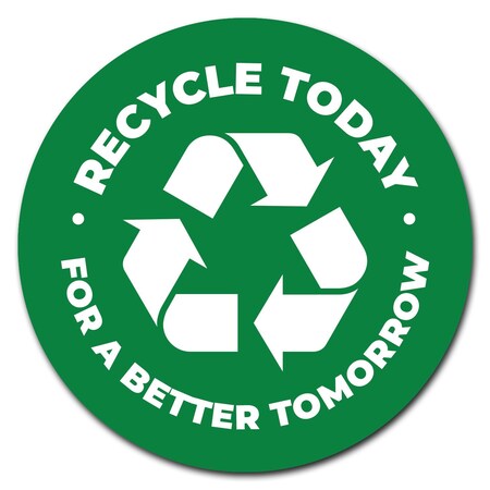 Signmission Recycle Circle Corrugated Plastic Sign C-48-CIR-Recycle